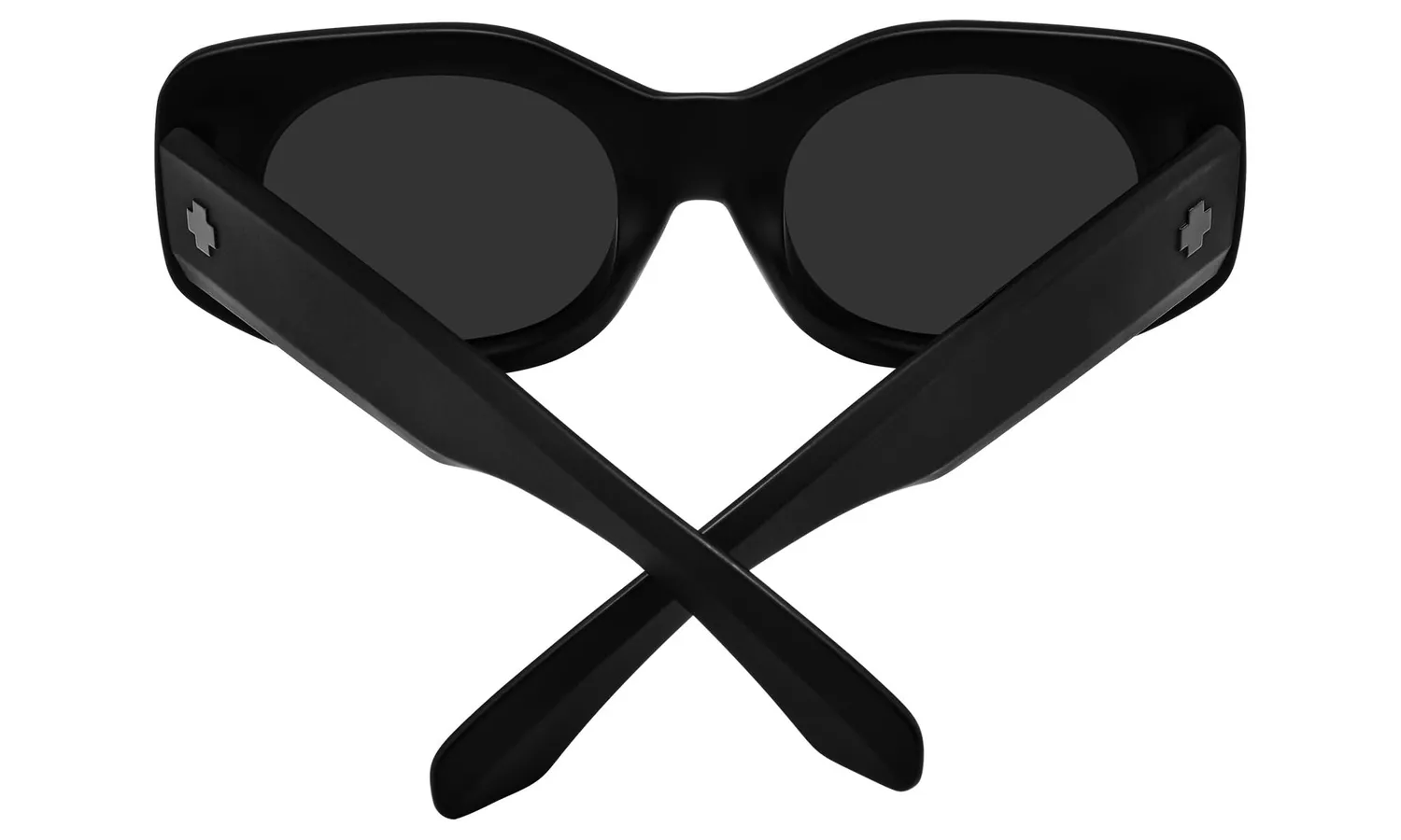 Spy Hangout Matte Black occhiali da sole Small grigi