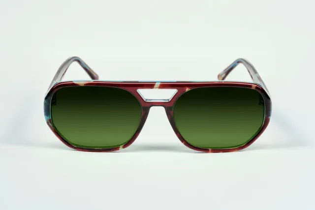 Lesca La Collection Fefe montatura Indigo Profond acetato
