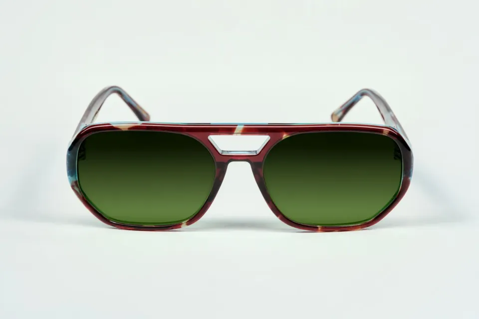 Lesca La Collection Fefe montatura Indigo Profond acetato
