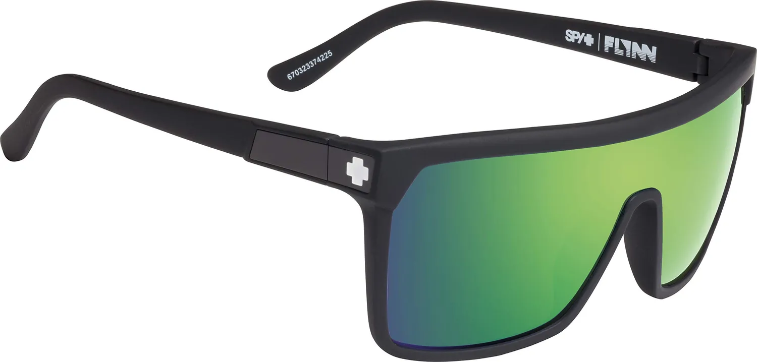 Spy Flynn Black Shield occhiale da sole sfumato