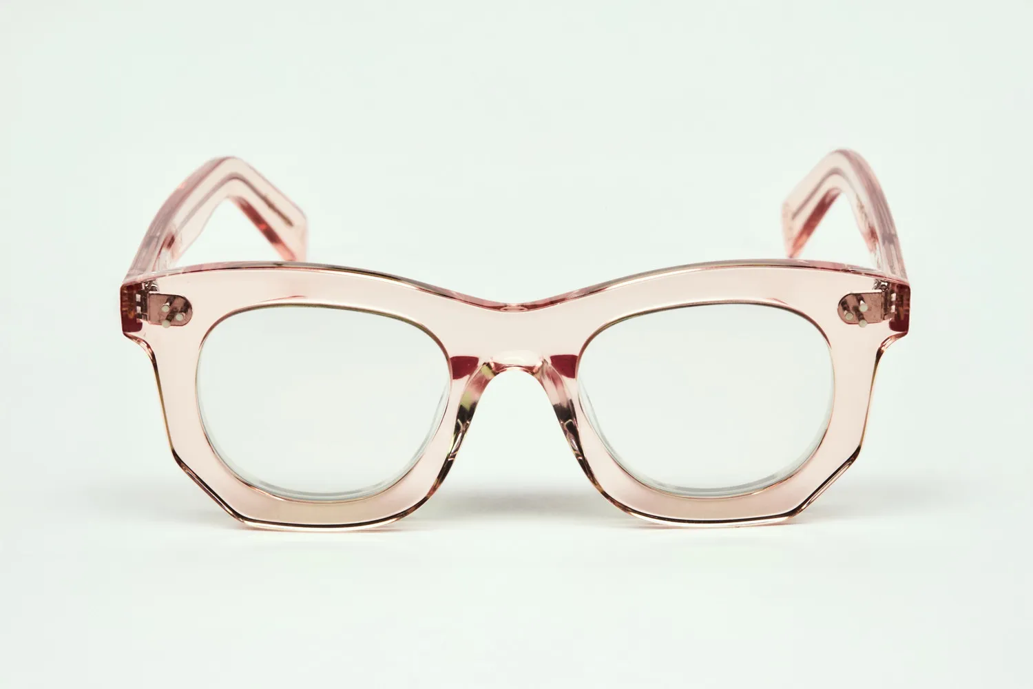 Lesca Collection Ogre XL montatura da vista rosa solidale
