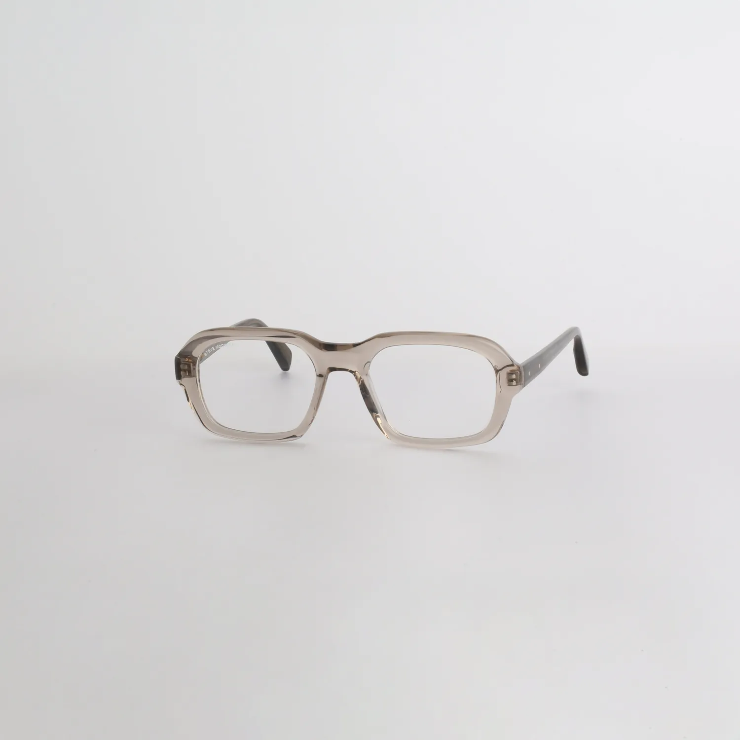 Steve McQueen Iconic Bankable montatura oversize champagne