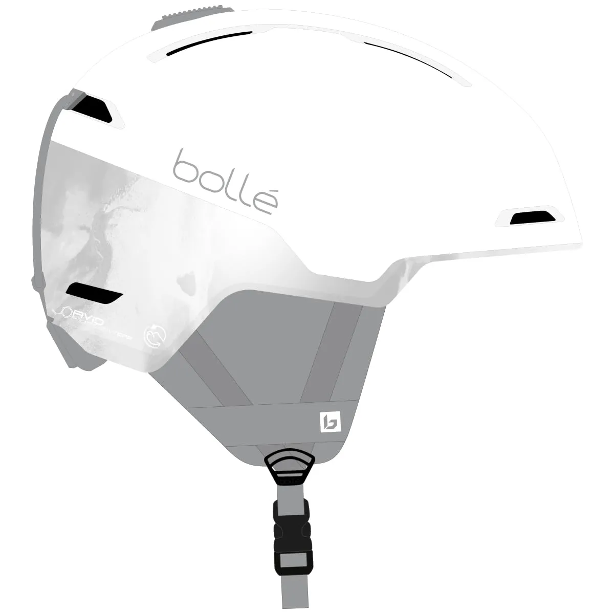 Bollé Zenos Pure casco sci bianco donna taglia M
