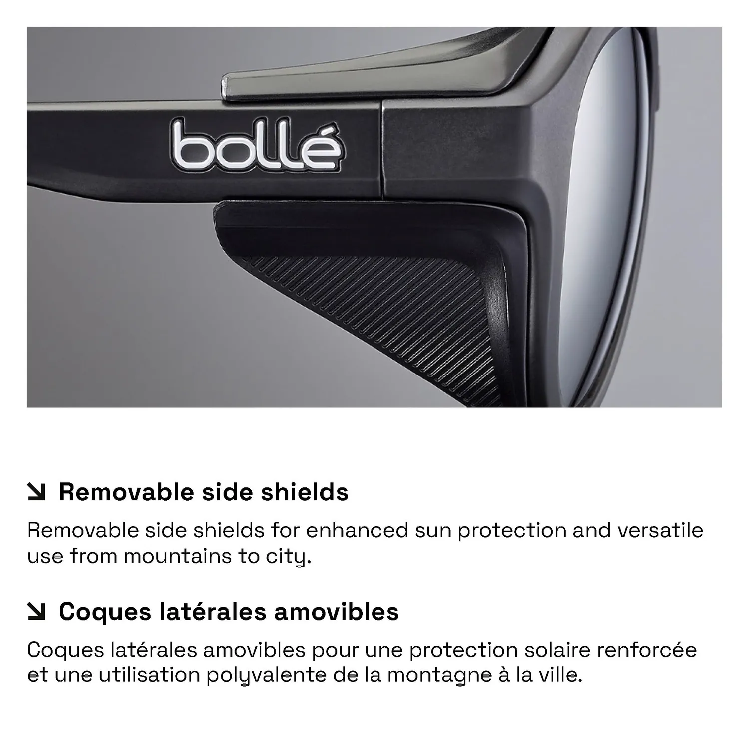 Bollé Pathfinder occhiali da sole montagna base 8 alpinismo