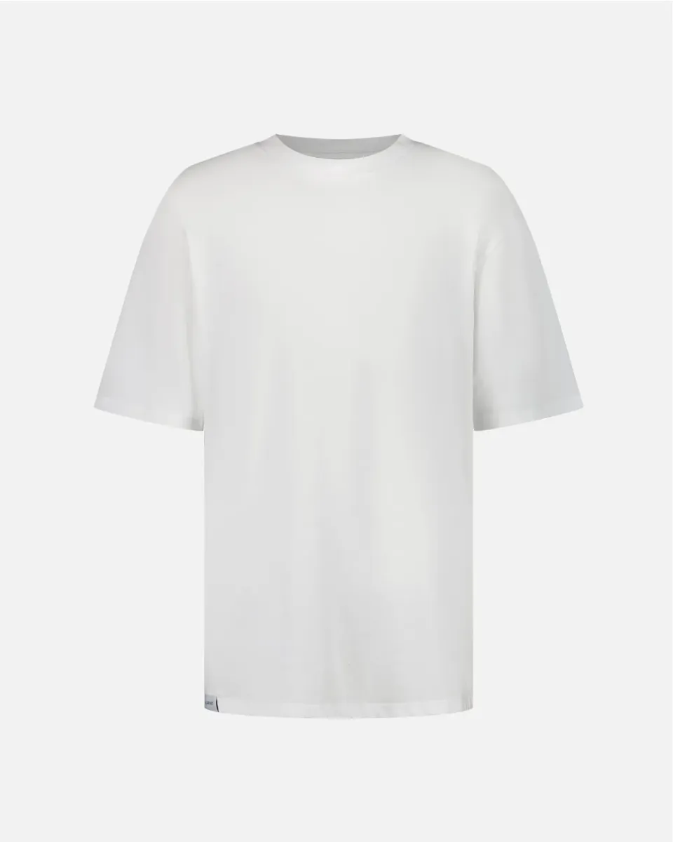 Vuarnet Logo Skieur t-shirt bianca 100% cotone