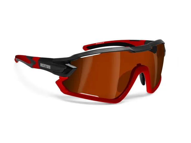 Bertoni Quasar occhiali ciclismo fotocromatici polarizzati