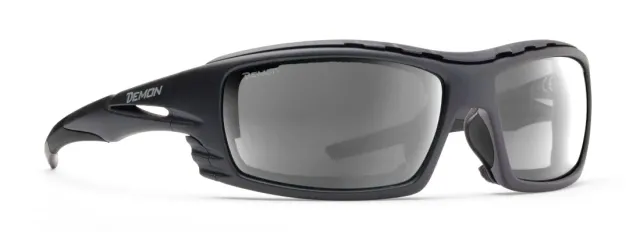 Demon Outdoor occhiali montagna Total Black polarizzati cat.4