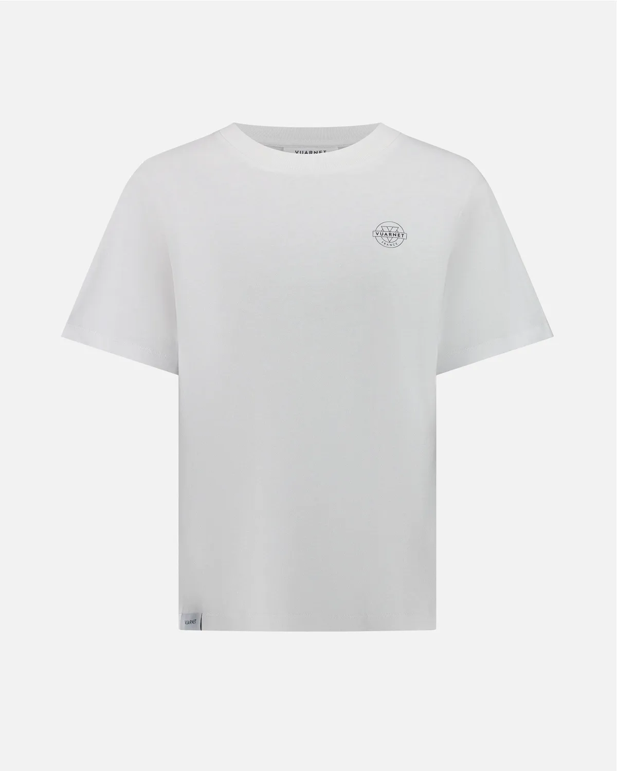 Vuarnet Stamp Logo t-shirt donna bianca cotone