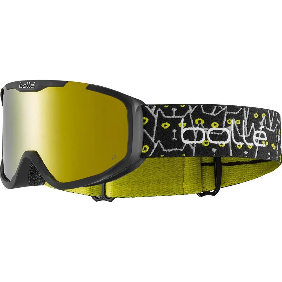 Bollé Rocket Plus maschera sci nera S bimbo 6+