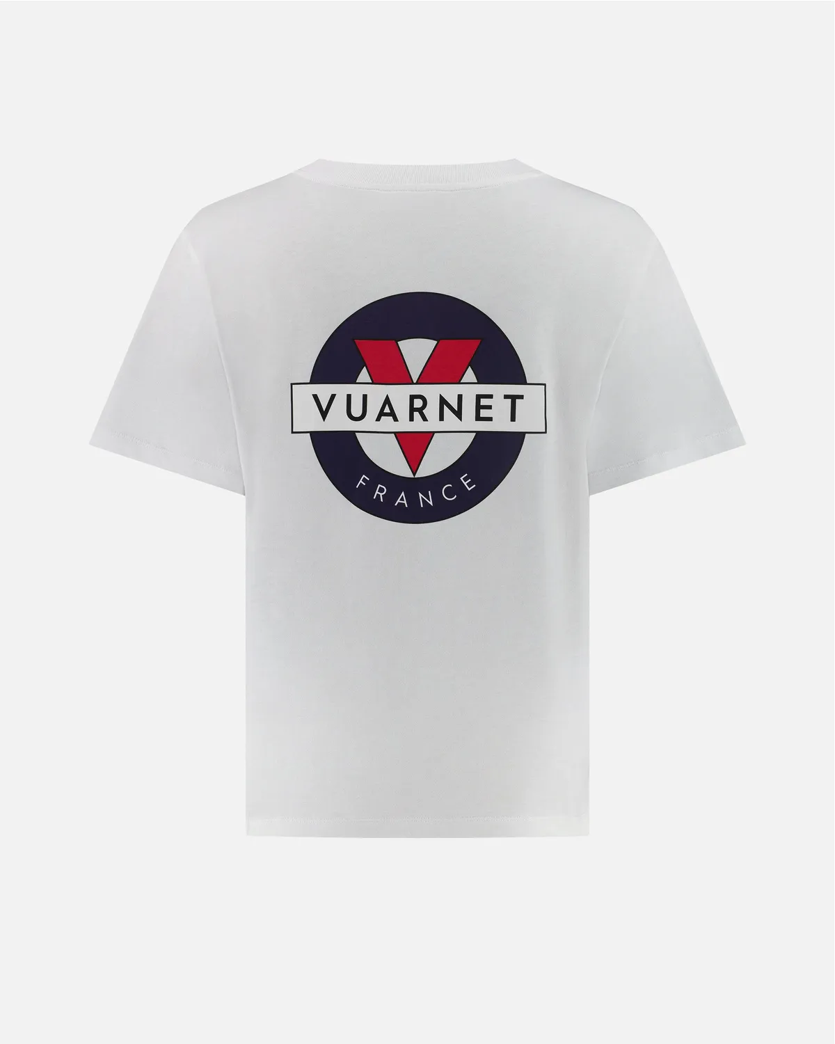 Vuarnet Stamp Logo t-shirt donna bianca cotone