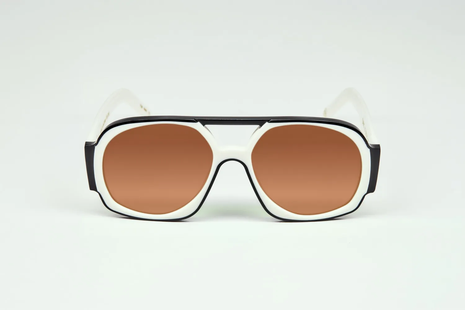 Lesca Tupac Black & White montatura da vista acetato