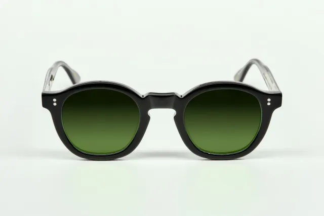Lesca Collection Mose montatura nera riedizione acetato