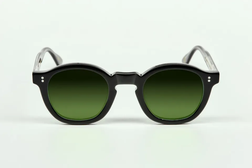 Lesca Collection Mose montatura nera riedizione acetato