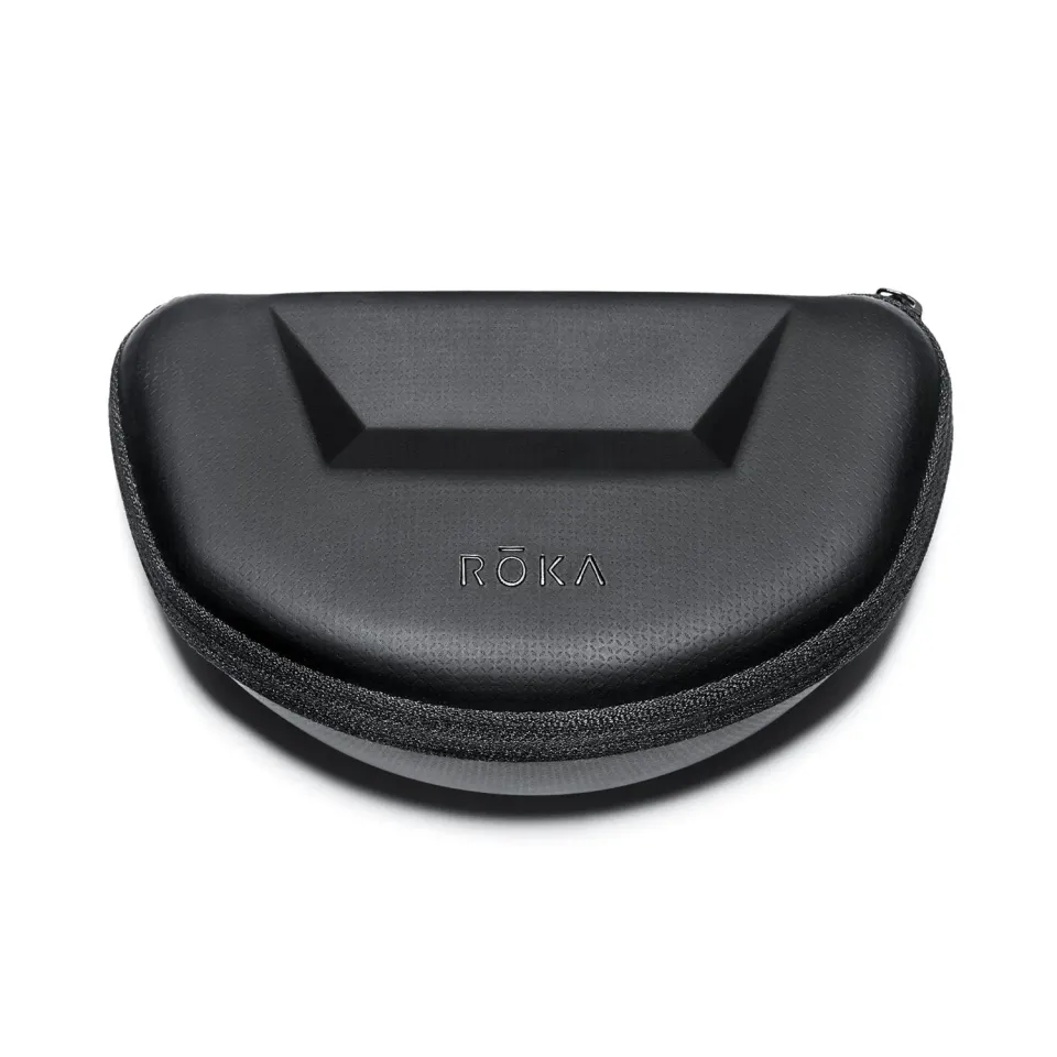 Roka A.P.EX custodia occhiali rigida zip