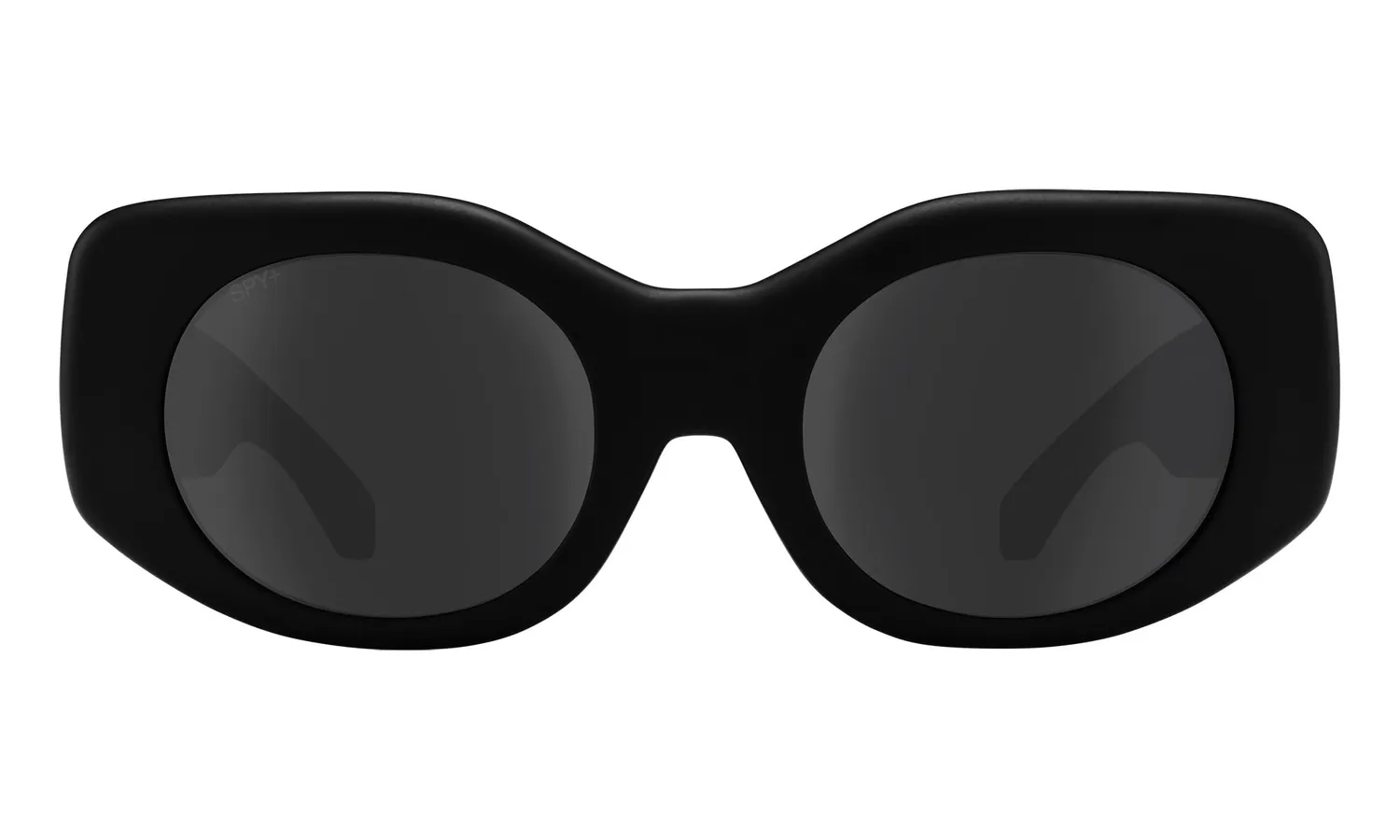 Spy Hangout Matte Black occhiali da sole Small grigi