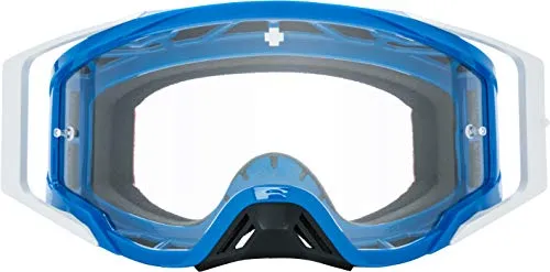 Spy Foundation maschera motocross blu lente clear