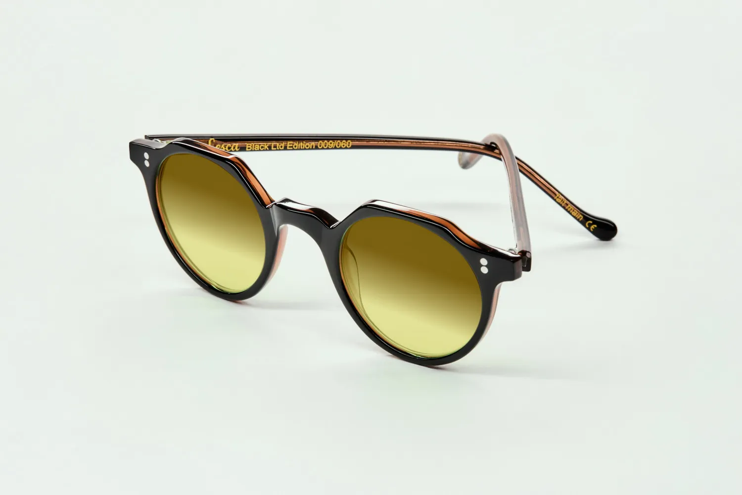 Lesca Black Edition Heri occhiali da vista nero marrone