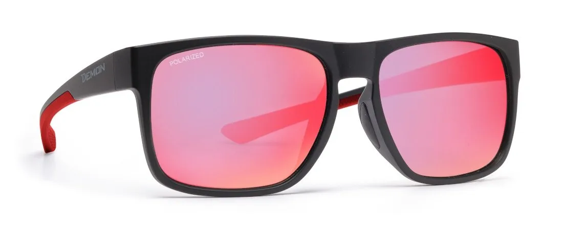Demon Hyper occhiali sportivi Nero Blu polarizzati