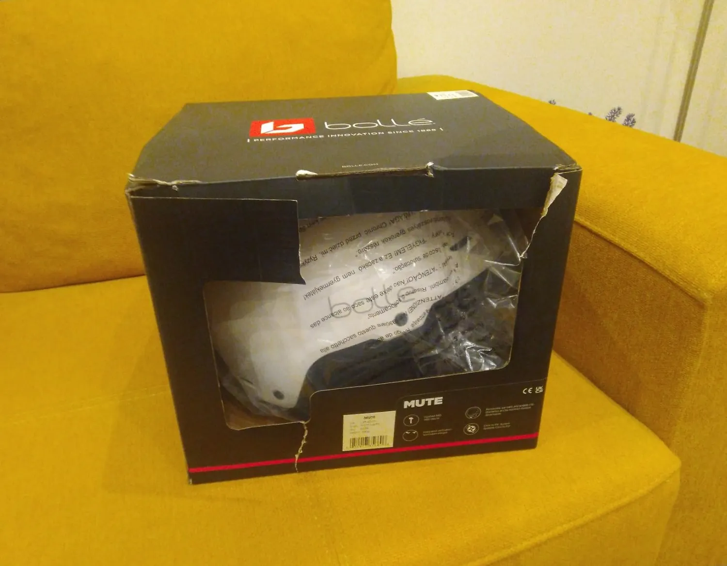 Bollé Mute casco da sci grigio S ABS ventilato