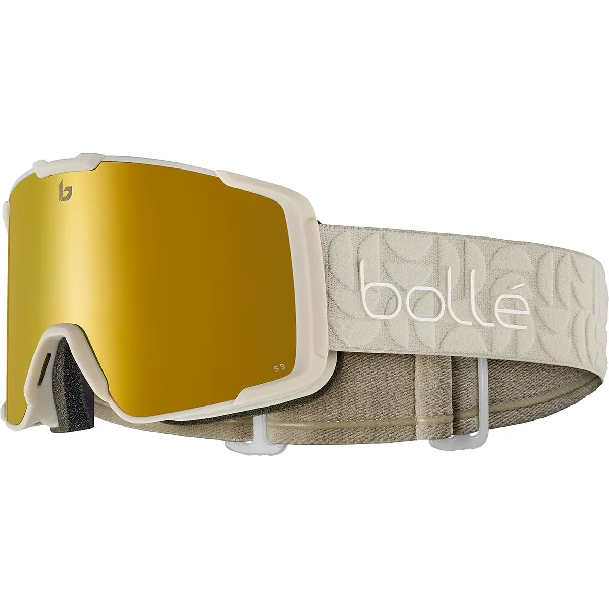 Bollé Cerro maschera sci bianco taglia M ampia