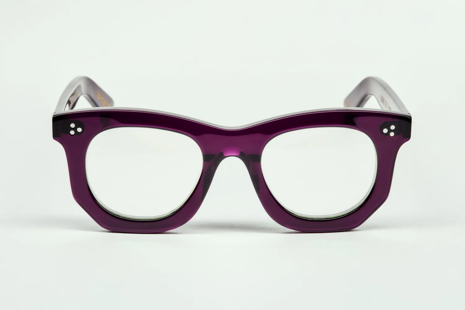 Lesca La Collection Ogre XL montatura da vista viola acetato