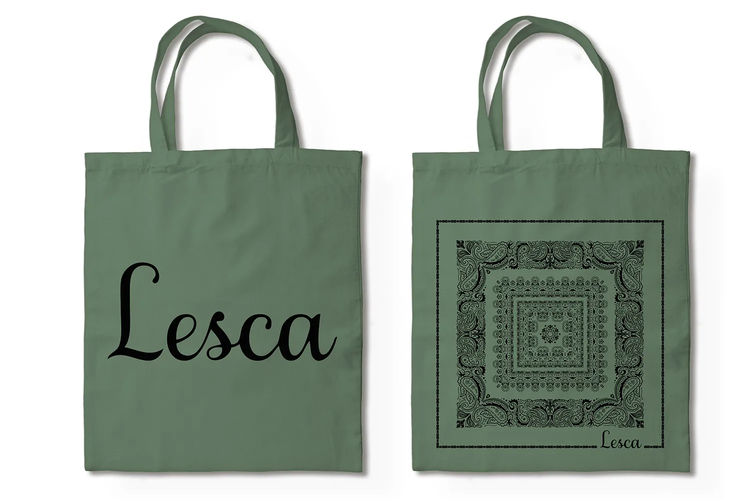 Lesca Tote Bag borsa shopping riutilizzabile