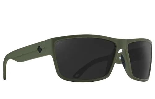 Spy Rocky occhiali da sole piatti retrofuturisti neri