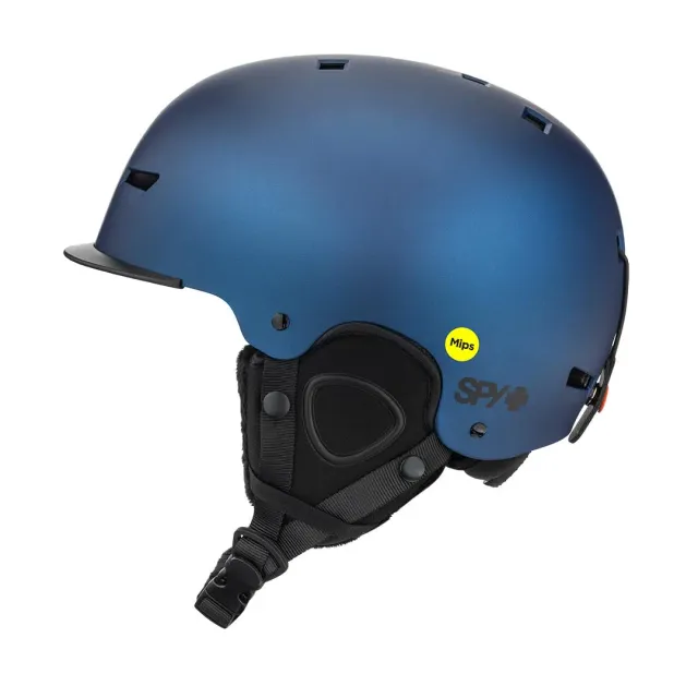 SPY S Chrome casco sci snowboard blu
