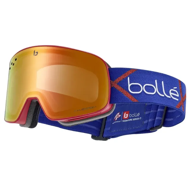 Bollé Nevada Alexis maschera sci Phantom Fire Red fotocromatica