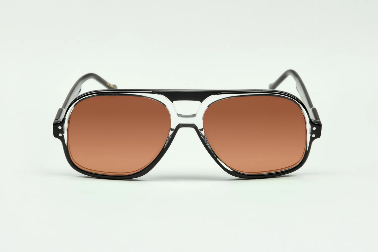 Lesca Lotus occhiale sole crystal black