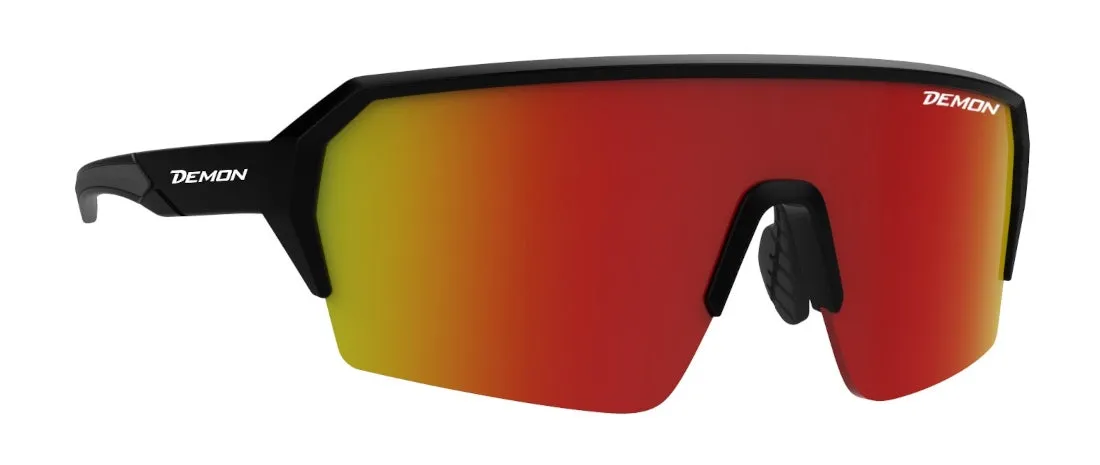 Demon Kid Vision occhiali sport bimbo nero blu cat. 3