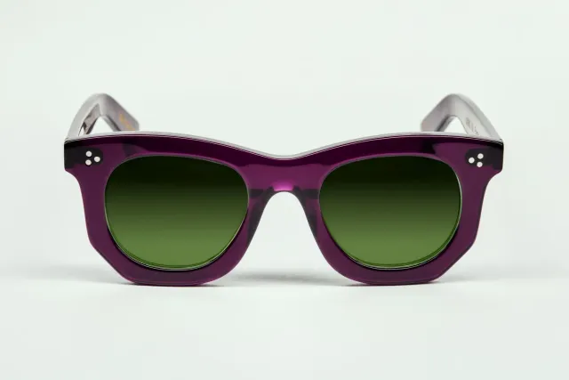 Lesca La Collection Ogre XL montatura da vista viola acetato