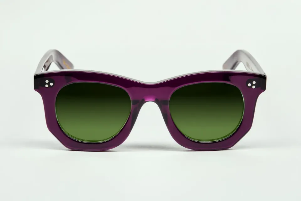 Lesca La Collection Ogre XL montatura da vista viola acetato
