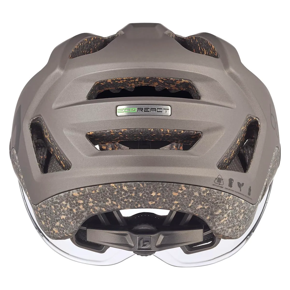 Bollé Eco React Visor casco bici Dark Bronze L con visiera