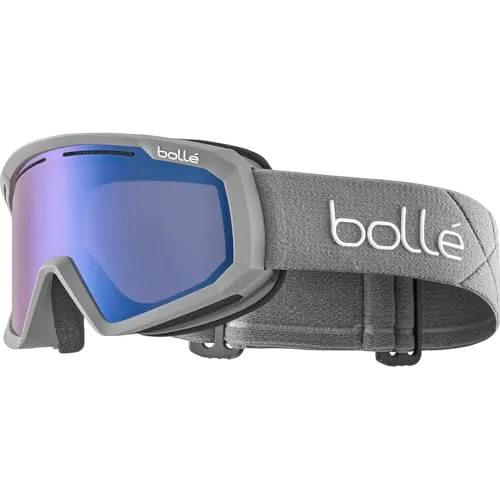 Bollé Y7 OTG maschera sci Lightest Grey Bronze Blue per occhiali