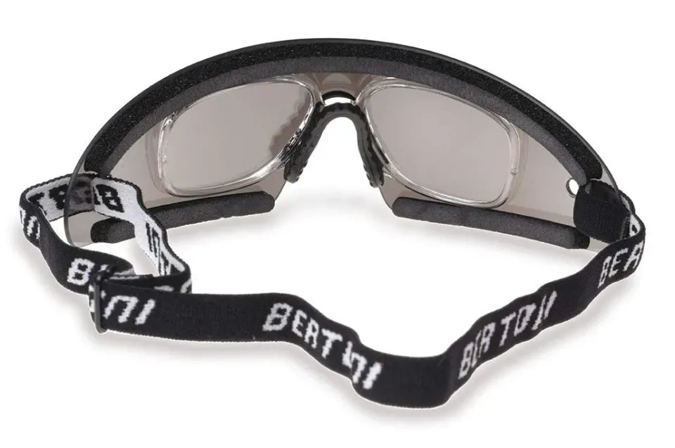 Bertoni AF79 occhiali sportivi vista silver antivento