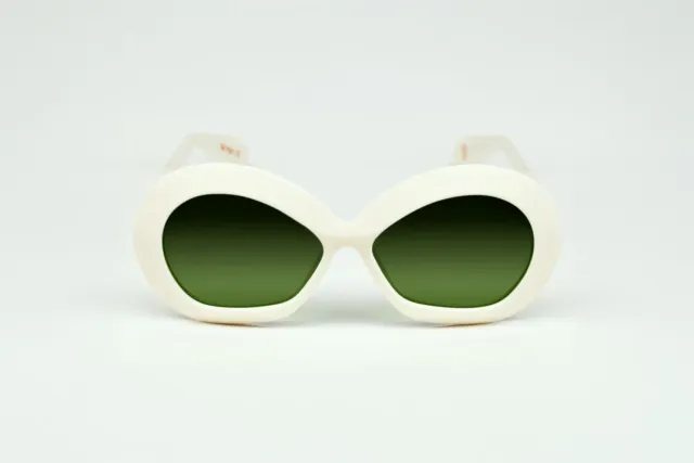 Lesca La Collection Iris montatura White acetato