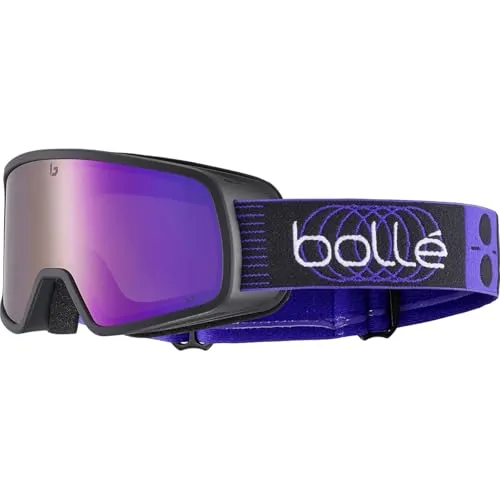 Bollé Nevada Jr maschera sci nera Sunrise S