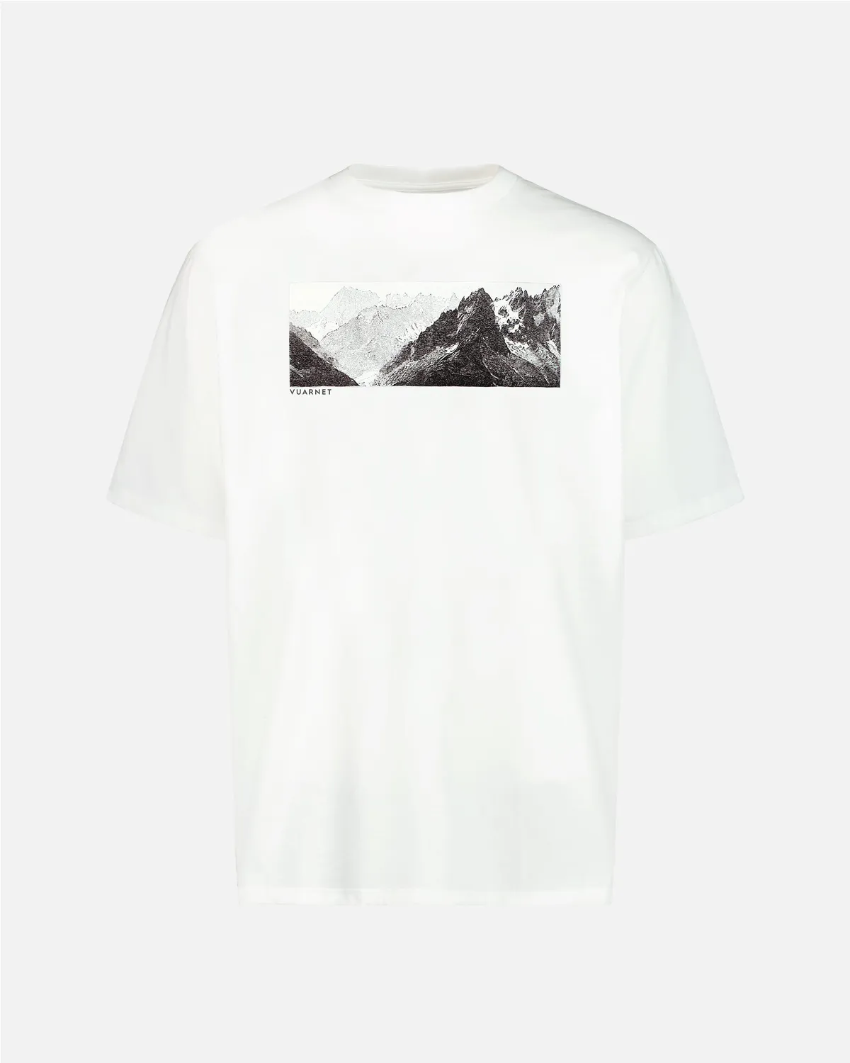 Vuarnet Mountain Berg t-shirt bianca cotone