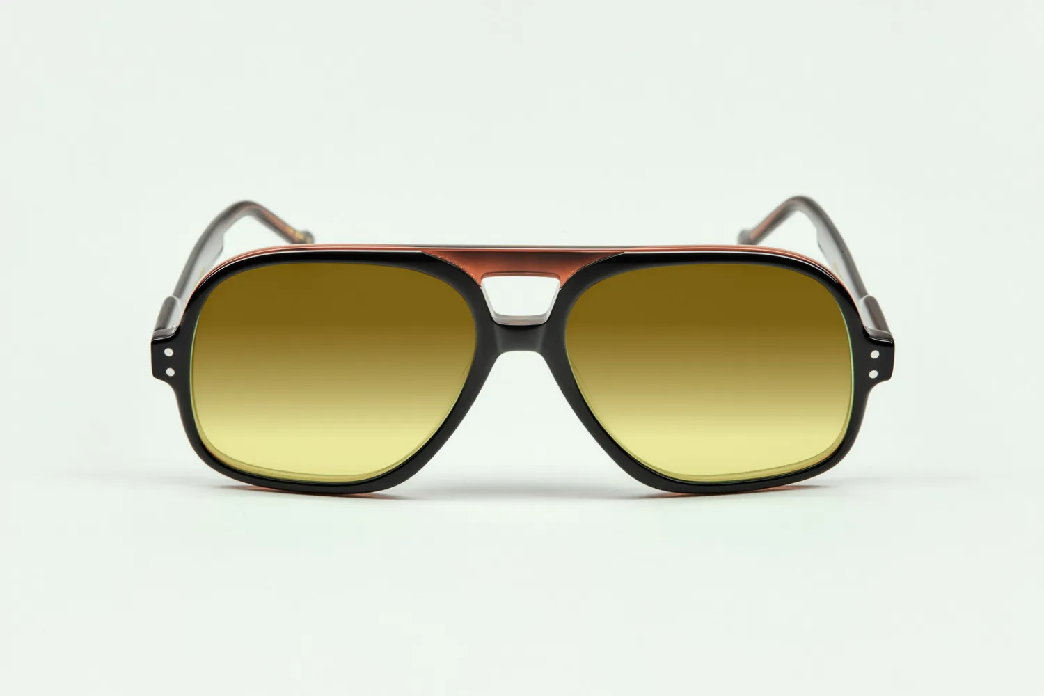 Lesca La Collection Lotus montatura da vista Black Brun acetato