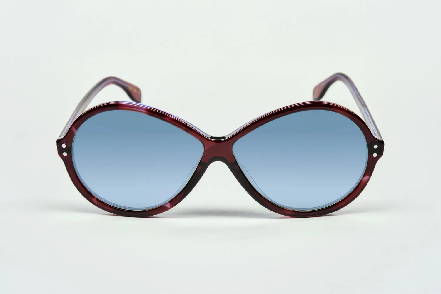 Lesca La Collection Otto montatura Indigo Profond acetato