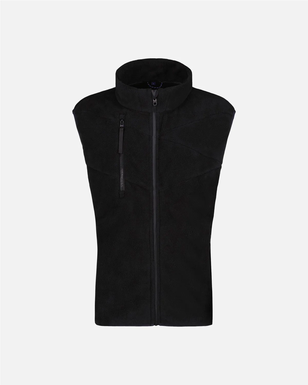 Vuarnet Polar Fleece gilet smanicato unisex nero