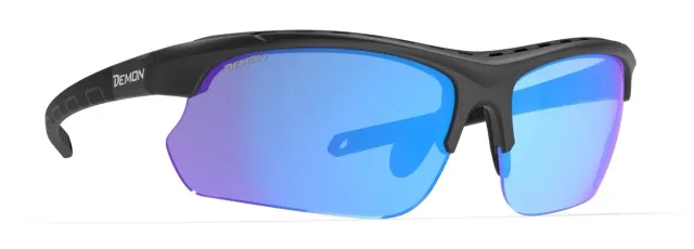Demon Infinite Optic 2 occhiali ciclismo Matt Black Blue