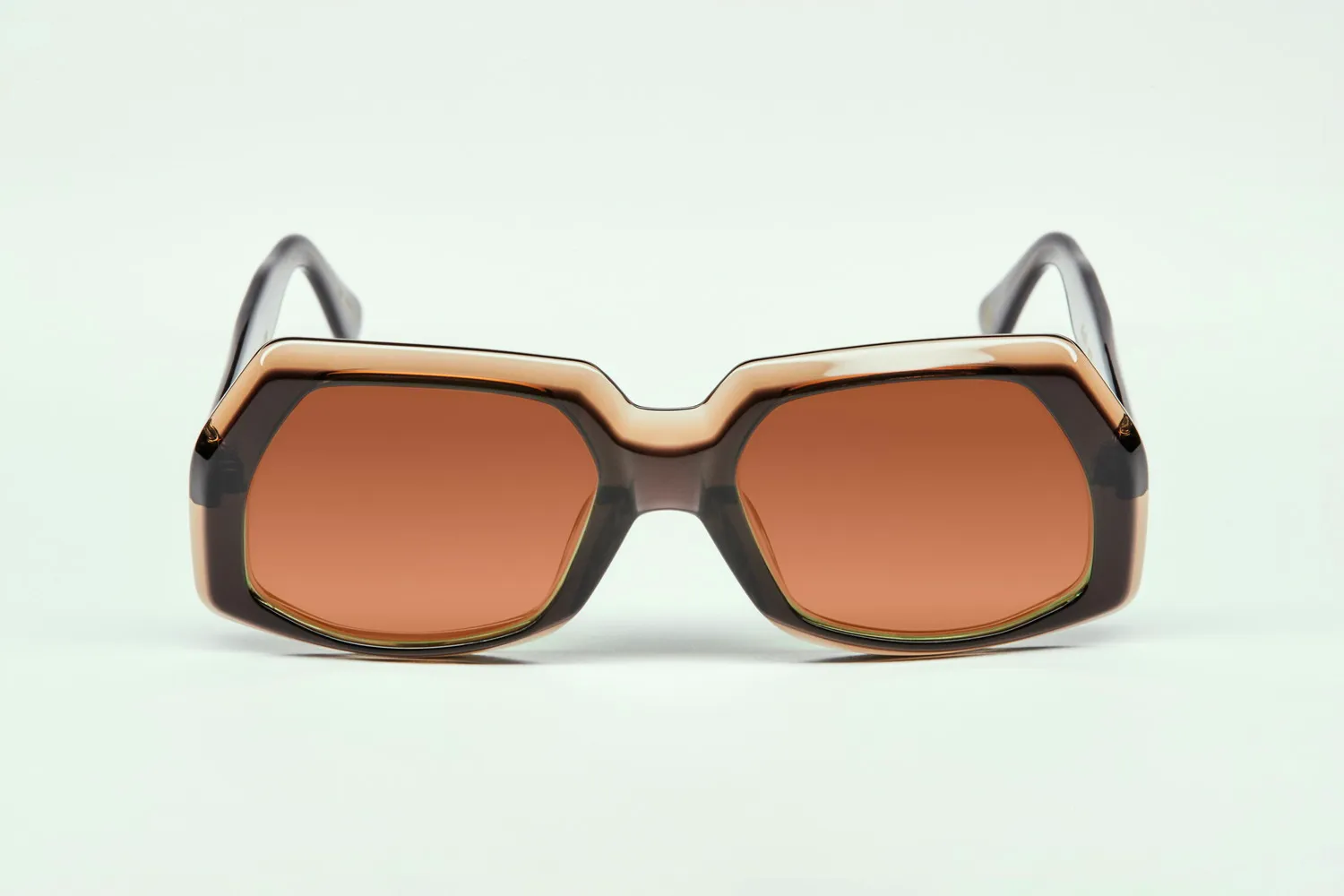 Lesca Klar Brun Creme occhiali acetato anniversario