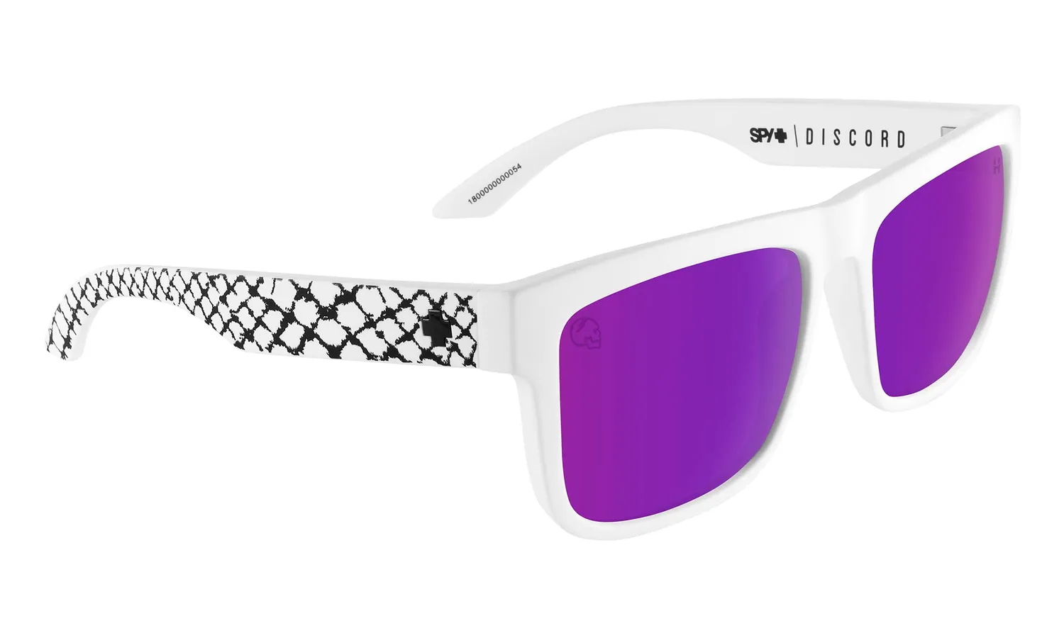 Spy Discord Occhiale da Sole Bianco Viper Unica