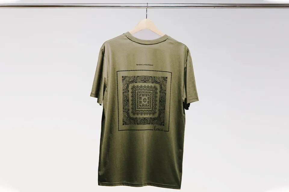 Lesca T-Shirt Bandana maglietta edizione Kaki