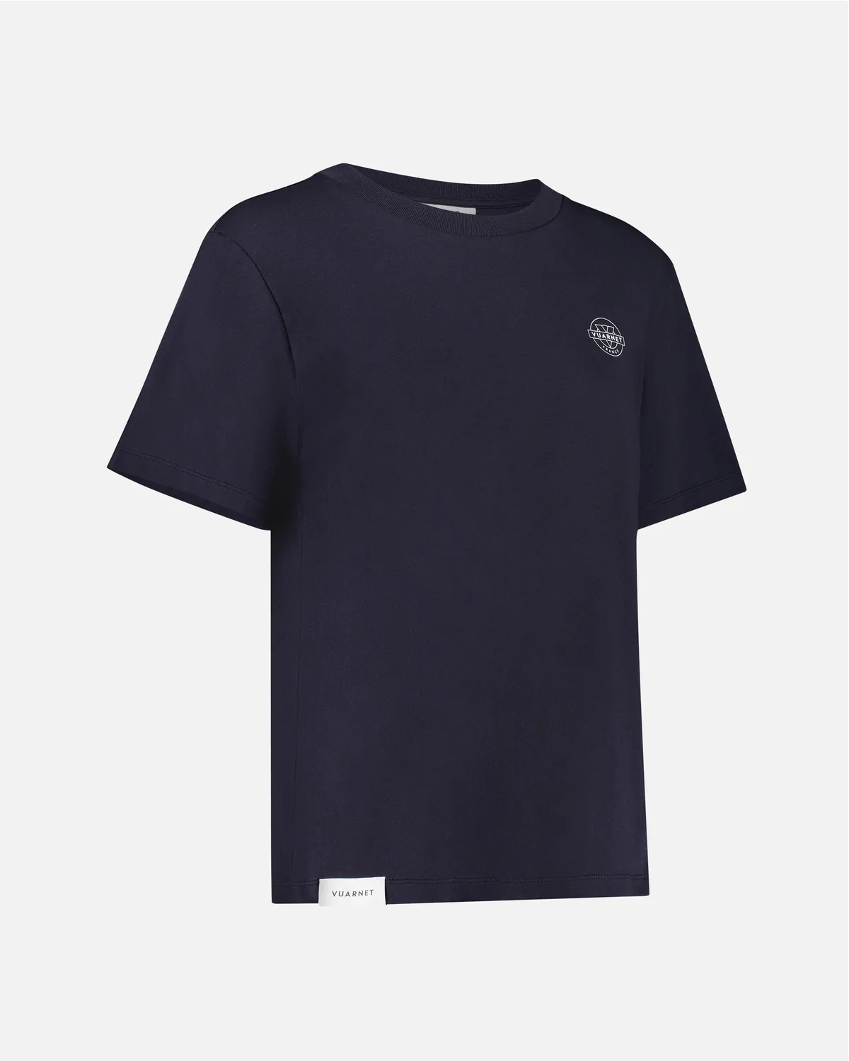 Vuarnet Stamp Logo t-shirt blu navy cotone