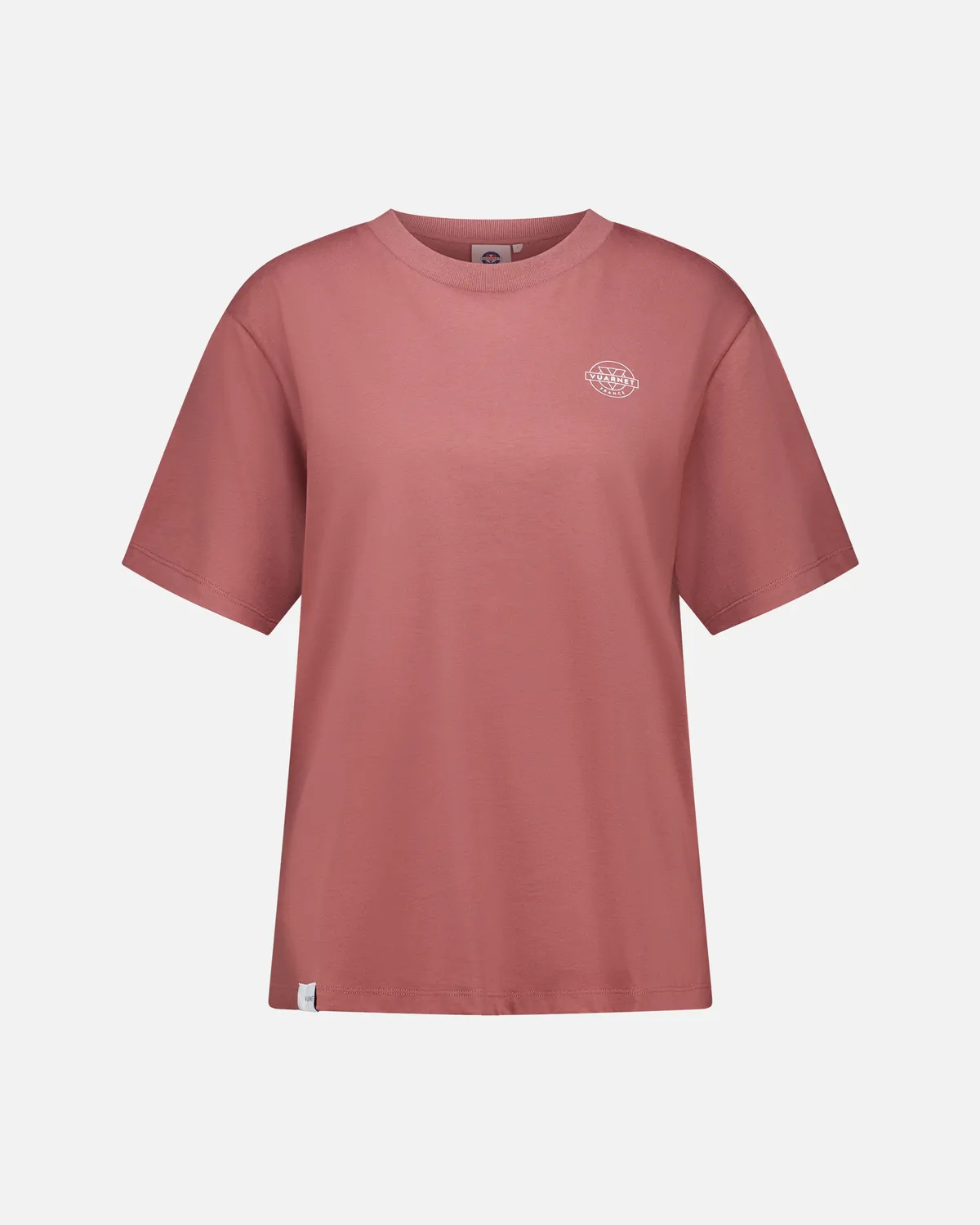 Vuarnet T-shirt Logo maglietta donna Rosa bio