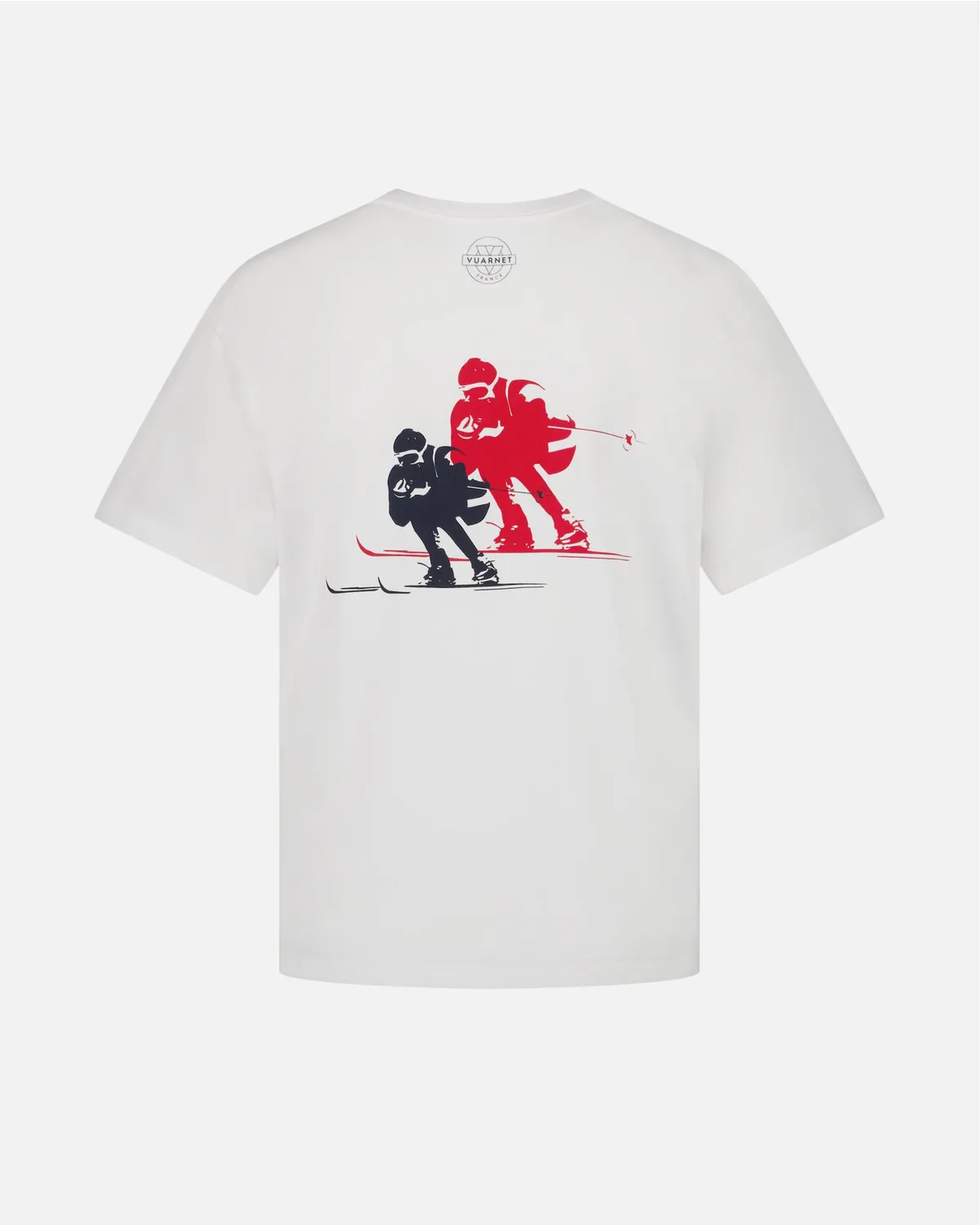 Vuarnet Logo T-shirt maglietta donna Bianca cotone