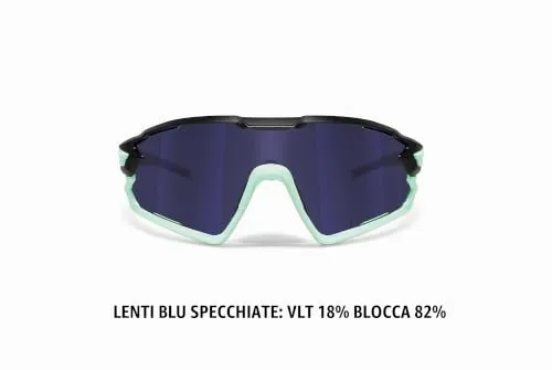 Bertoni Quasar occhiali ciclismo fotocromatici antiappannanti